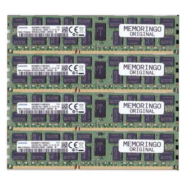 MacPro用メモリ 64GB(16GB×4枚組) DDR3 PC3-14900R 1866MHz ...
