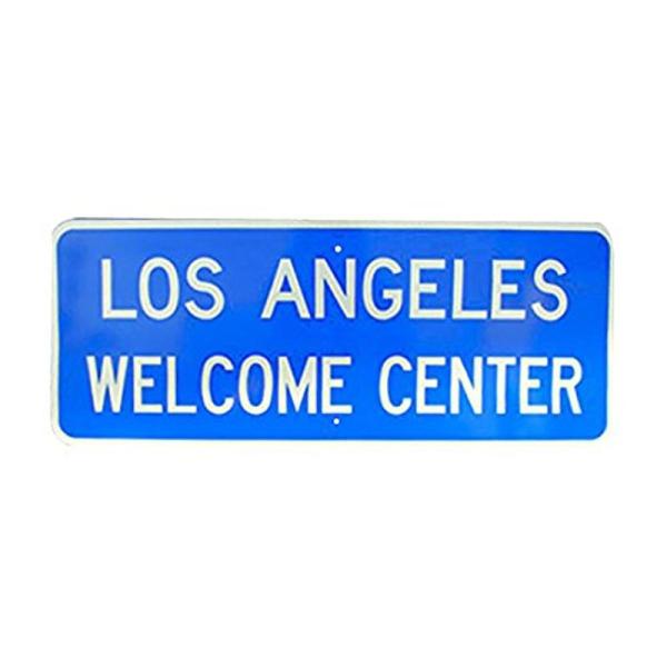 キッズアンドコー 交通標識 トラフィック サイン LA WELCOME CENTER