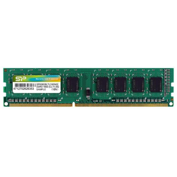 シリコンパワー デスクトップPC用メモリ DDR3 1600 PC3-12800 Mac対応 8GB...