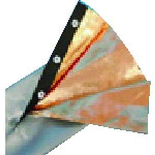 TRUSCO(トラスコ) 銅箔シールドチューブ ホックタイプ 50φ 長さ5m CPFH50-5