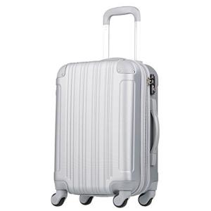 レジェンドウォーカー スーツケース キャリーケース 軽量 拡張機能 SSサイズ 機内持ち込み (33?40L /シルバー グレイ) 5082｜pochon-do