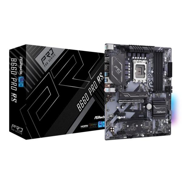 ASRock マザーボード B660 Pro RS Intel B660 シリーズ 第12世代 CP...