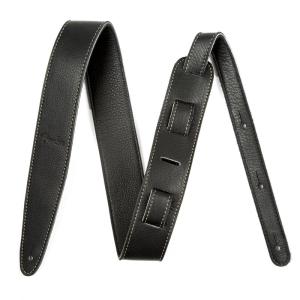 Fender ストラップ Artisan Crafted Leather Strap, 2" Black｜pochon-do