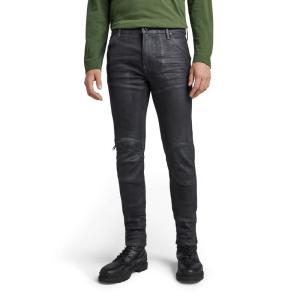 ジースターロゥ ジーンズ メンズ スキニー 立体裁断 ストレッチ グレー 5620 3D Zip Knee Skinny D01252-B9｜pochon-do