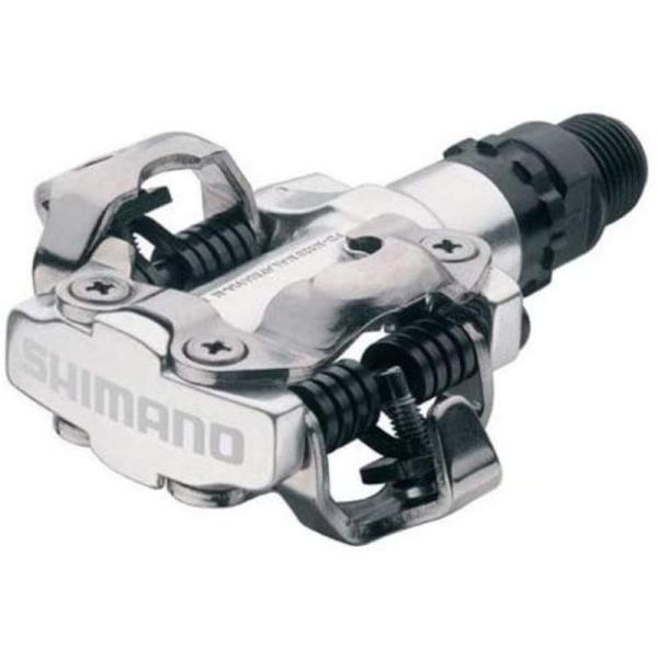 シマノ(SHIMANO) ペダル(SPD) PD-M520-S シルバー MTB SM-SH51クリ...