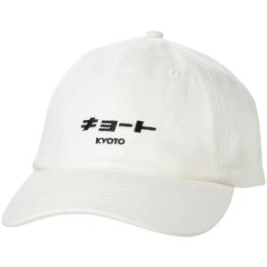 カスターノ キャップ CA SOUVENIR CAP キョート メンズ WHITE 57cm?59cm｜pochon-do