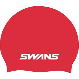 SWANS(スワンズ) スイムキャップ スイムキャップ シリコーンキャップ SA7 レッド(R)｜pochon-do