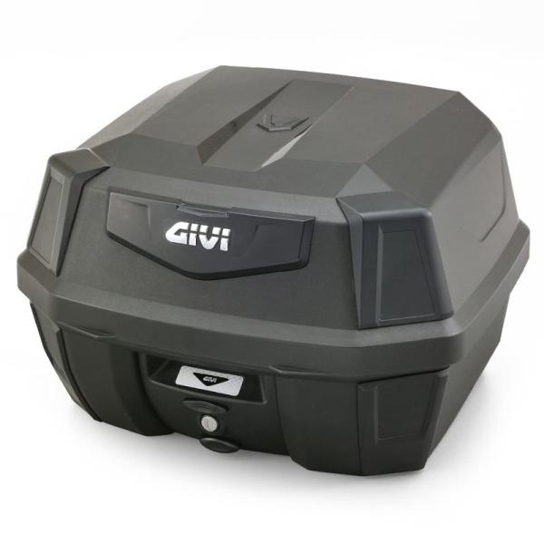 GIVI(ジビ) バイク用 リアボックス 42L 未塗装ブラック ブラックパネル モノロックケース ...