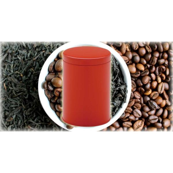 国産 コーヒー＆ティー キャニスターCoffee&amp;Tea canister200-250g 防湿リン...