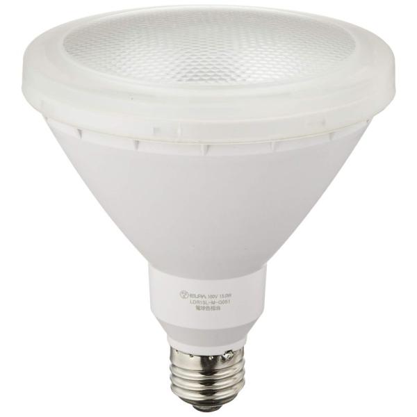 エルパ (ELPA) LED電球ビーム形 LED電球 照明 E26 電球色相当 防水 LDR15L-...
