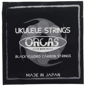 ORCAS ウクレレ弦 セット OS-HARD (ハードゲージ ソプラノ コンサート用)｜pochon-do