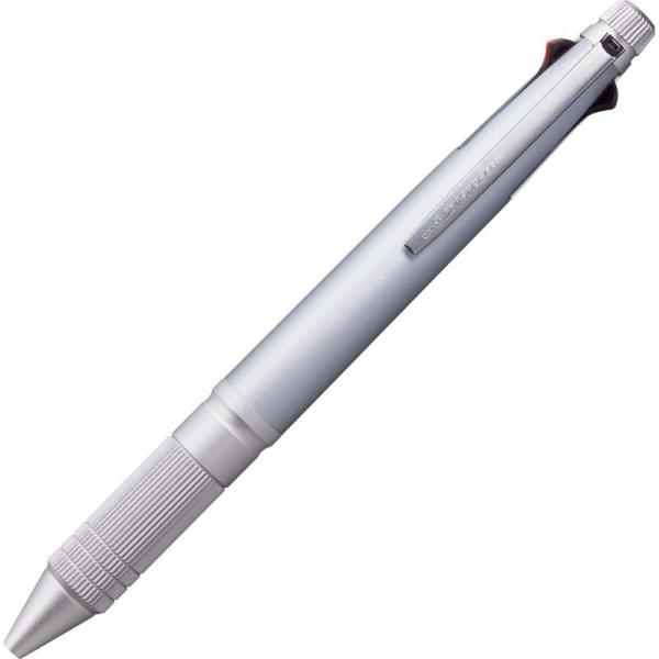 三菱鉛筆 多機能ペン ジェットストリーム 4&amp;1 メタルエディション 0.5 アイスシルバー 書きや...
