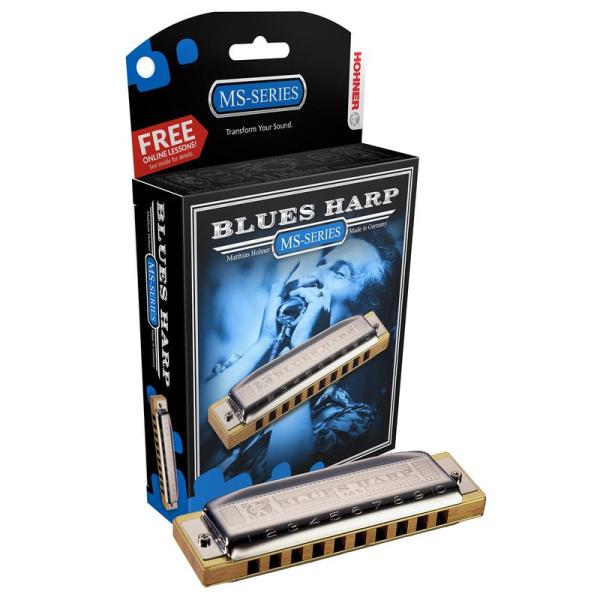 HOHNER Blues Harp/Bフラット ブルースハープ 10ホールハーモニカ