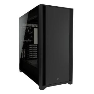 CORSAIR 5000D 強化ガラス製ミドルタワー ATX ケース、ブラック CC-9011208-WW｜pochon-do