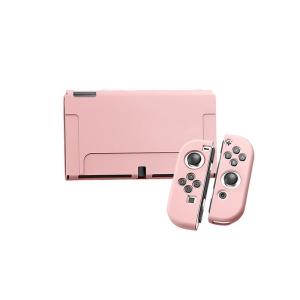 SHEAWA Switch OLED 有機ELモデル用ケース 保護ケース カバー かわいい TPU 耐衝撃 アクセサリー (ライトピンク｜pochon-do