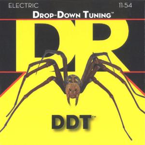 DR (デーアール) エレキ弦 DROP-DOWN TUNING ニッケルメッキ .011-.054 DDT-11 国内正規品｜pochon-do