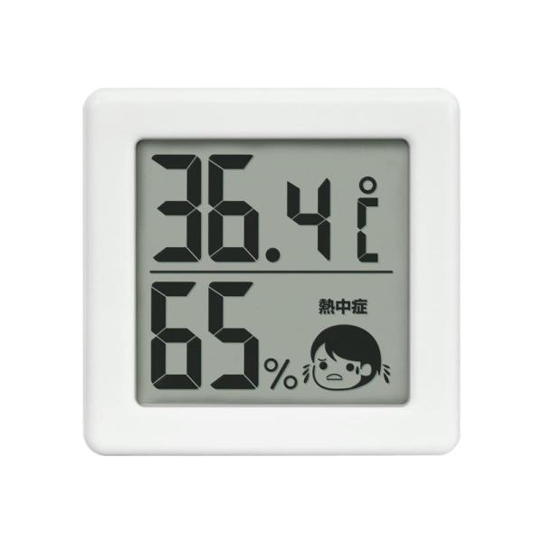 dretec(ドリテック) 温湿度計 温度計 湿度計 デジタル 熱中症 インフルエンザ対策 小さい ...