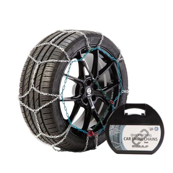 タイヤチェーン 亀甲型 ジャッキアップ不要 225/75R16 (225/75/16 225-75-...