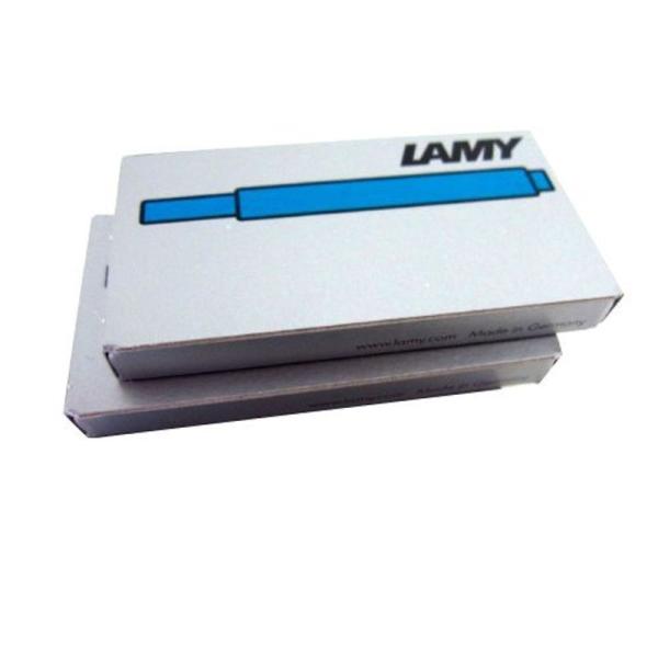 LAMY ラミー 万年筆用 カートリッジインク ターコイズ 1箱5本入り×2箱セット LT10TQZ...