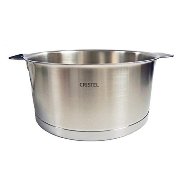 CRISTEL クリステル Lシリーズ 両手鍋 深型 20cm C20QL ふた別売り 並行輸入品