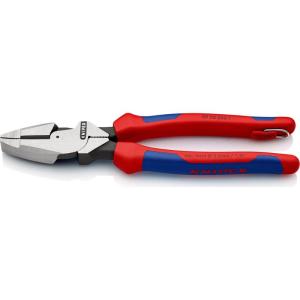 クニペックス KNIPEX 0902-240TBK 架線工事用強力ペンチ 落下防止