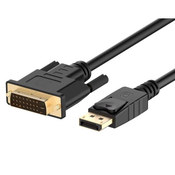 Displayport DVI 変換ケーブル 1.8m ディスプレイポート 標準DVIインターフェイ...