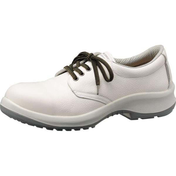 ミドリ安全 安全靴 短靴 プレミアムコンフォート PRM210 静電 ホワイト 24.5cm