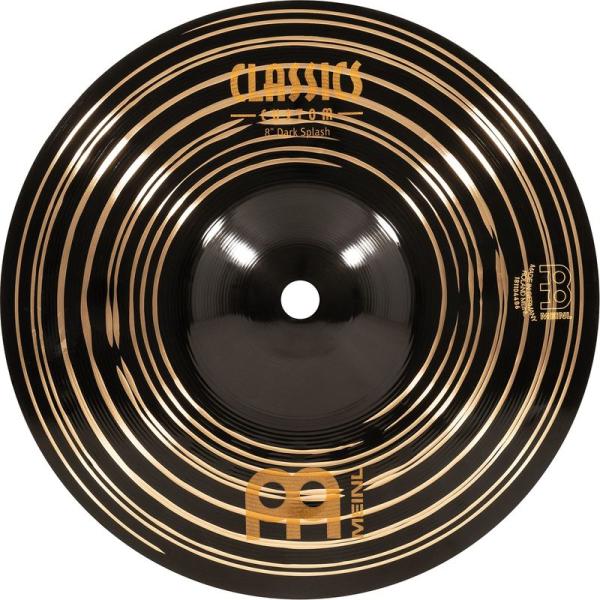 MEINL Cymbals マイネル Classics Custom Dark Series スプラ...