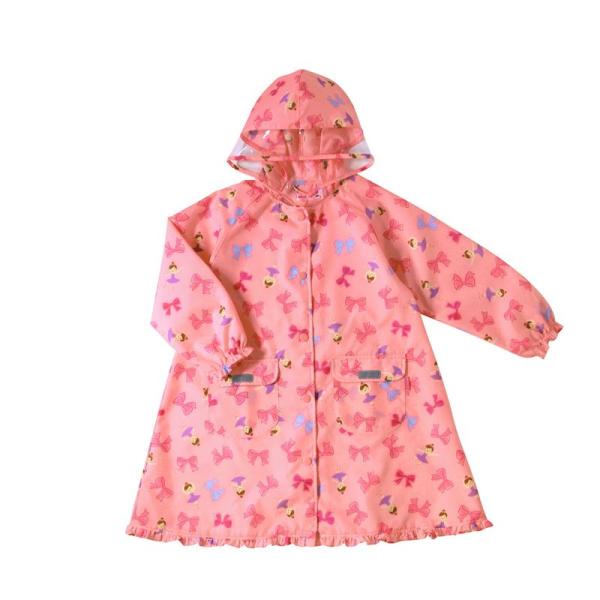 ミキハウス レインコート 雨具 ランドセル対応 カッパ レインウェア 女の子 ベビー キッズ 子供 ...