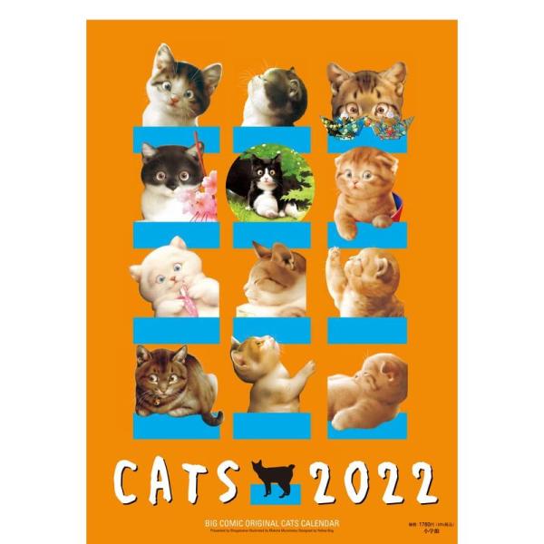 2022年 ビッグコミックオリジナル 村松誠 猫カレンダー (カレンダー)