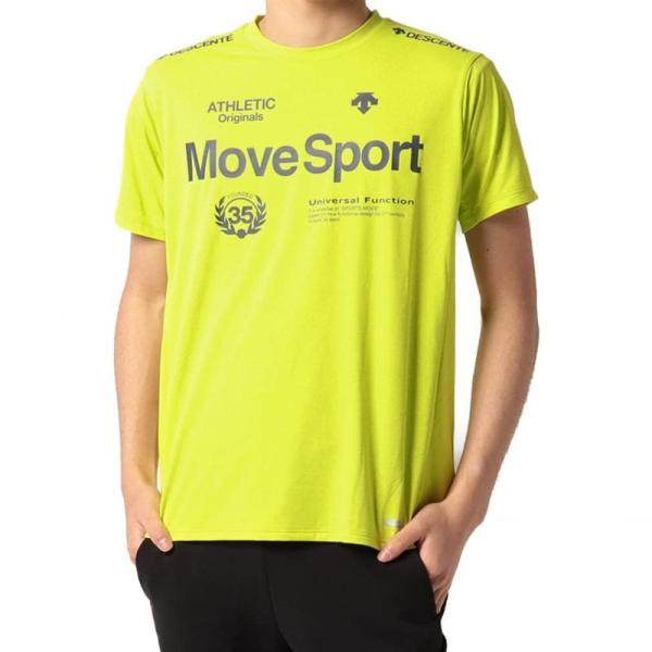 デサント クーリスト Tシャツ MOVE SPORT 吸汗速乾 放熱クーリング 丸首 半袖 メンズ ...