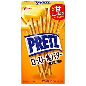 グリコ 62gプリッツ ロースト 塩バター 10入 ポイント利用 爆買