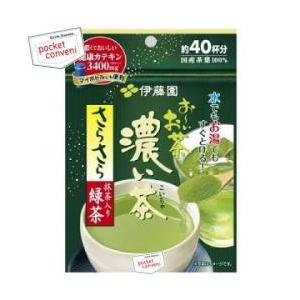 伊藤園 お〜いお茶 濃い茶 さらさら抹茶入り緑茶 32g×6袋入 ( おーいお茶 緑茶 パウダー 約...
