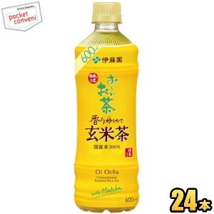 伊藤園 お〜いお茶 炒りたて玄米茶 525mlペットボトル 24本入 (おーいお茶)