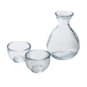 江戸ガラス 徳利　江戸硝子 グラス おちょこ　冷酒 酒器