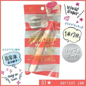 COLOR ME RAD クッションカラーぺン 01 リップカラー apricot jam EL74247｜pocketcompany