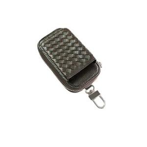 加熱式タバコケース ブラウン 本革 クロスシリーズ 収納ケース カラビナ付