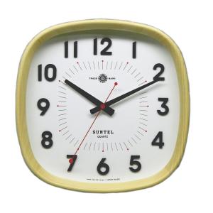 さんてる 日本製 シンプル掛け時計 WARM ナチュラル DQL697-NA｜pocketcompany
