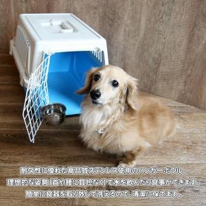 ハンガーボウル Lサイズ ステンレス製 ケージ...の詳細画像4