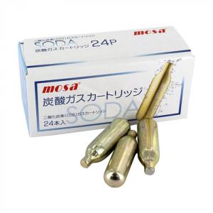 MOSA 炭酸ガスカートリッジ(8g×24本入) 13箱セット CN08-24