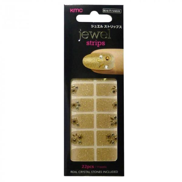 ネイルシール ジュエルストリップス 2シート入 貼るだけ クリスタルストーン