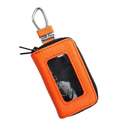 キーケース スマートキー 2つ 鍵　スマートキーケース 窓付き　レザー