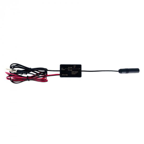 受信ブースター AM FM VICS用 フィルムアンテナ対応 車載用品