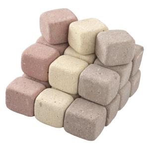 敷石 ブロック　敷石 おしゃれ　敷石 diy　ミニレンガ　花壇ブロック　24個