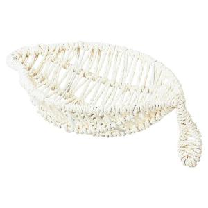 ペーパー ラッピングバスケット 葉っぱ型 80-48