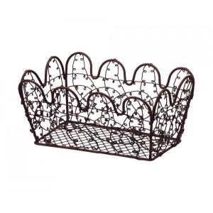 ワイヤーバスケット ブラウン 80-70