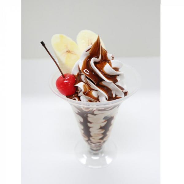 食品サンプル パフェ チョコレート リアル 職人手作り スイーツ ディスプレイ