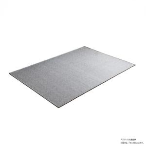 ジャガードラグ 90×185cm グレー 洗える...の商品画像