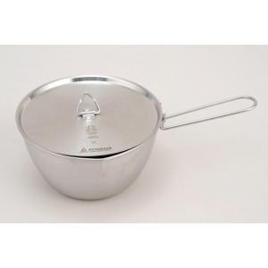 シェラボウル 850ml 収納袋付 IH対応 ステンレス 万能 クッカー 日本製