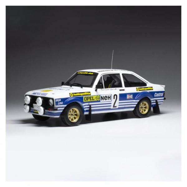 ミニカー 1/18 フォード エスコート MK  スウェーデン ラリー 1982